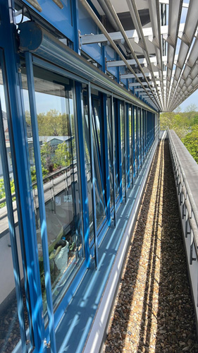 fassade glasreinigung